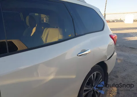 2017 Nissan Pathfinder Platinum from USA, damaged, VIN 5N1DR2MN3HC635230